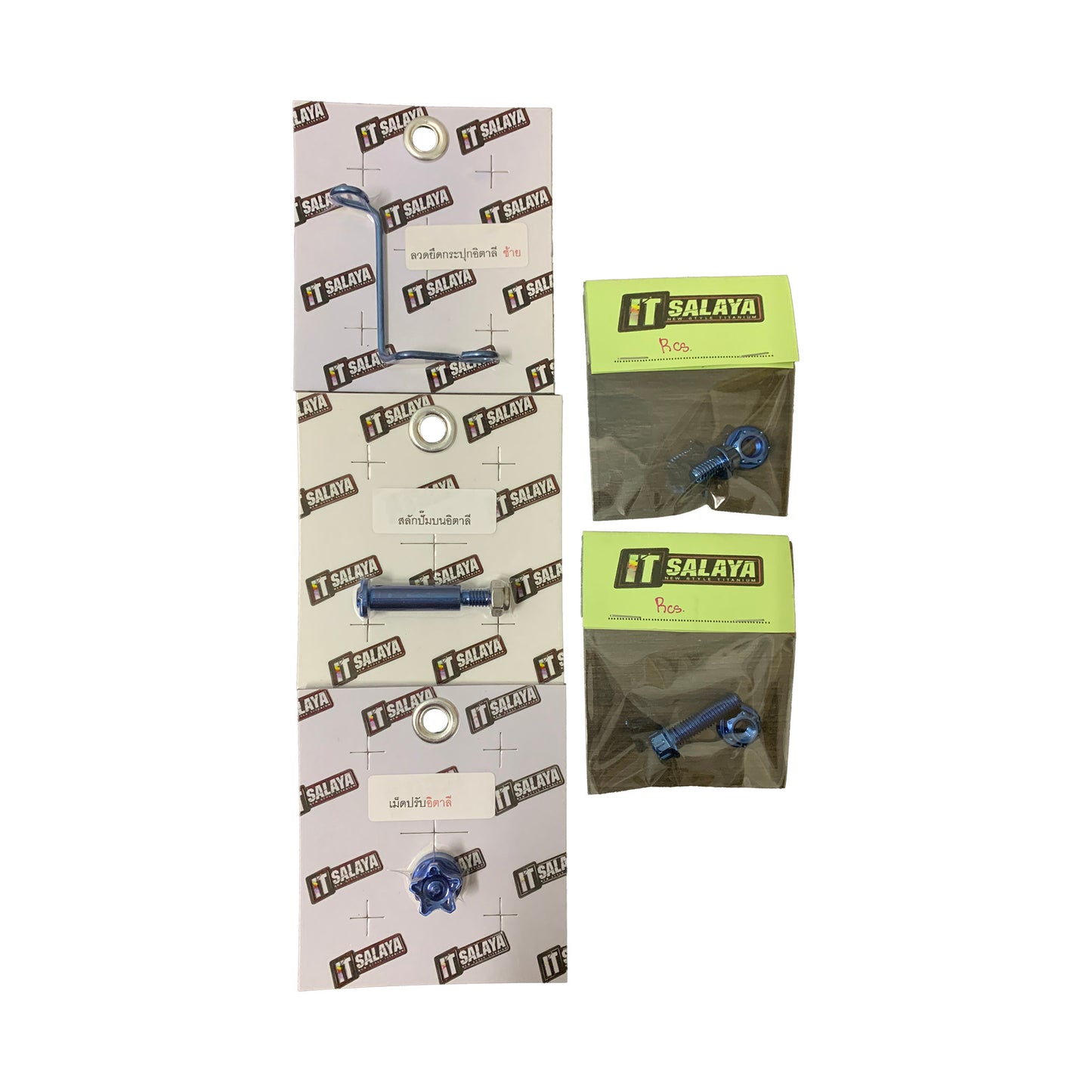 RCS Lever Screw Set β Premium Custom Bolts for Motorcycles