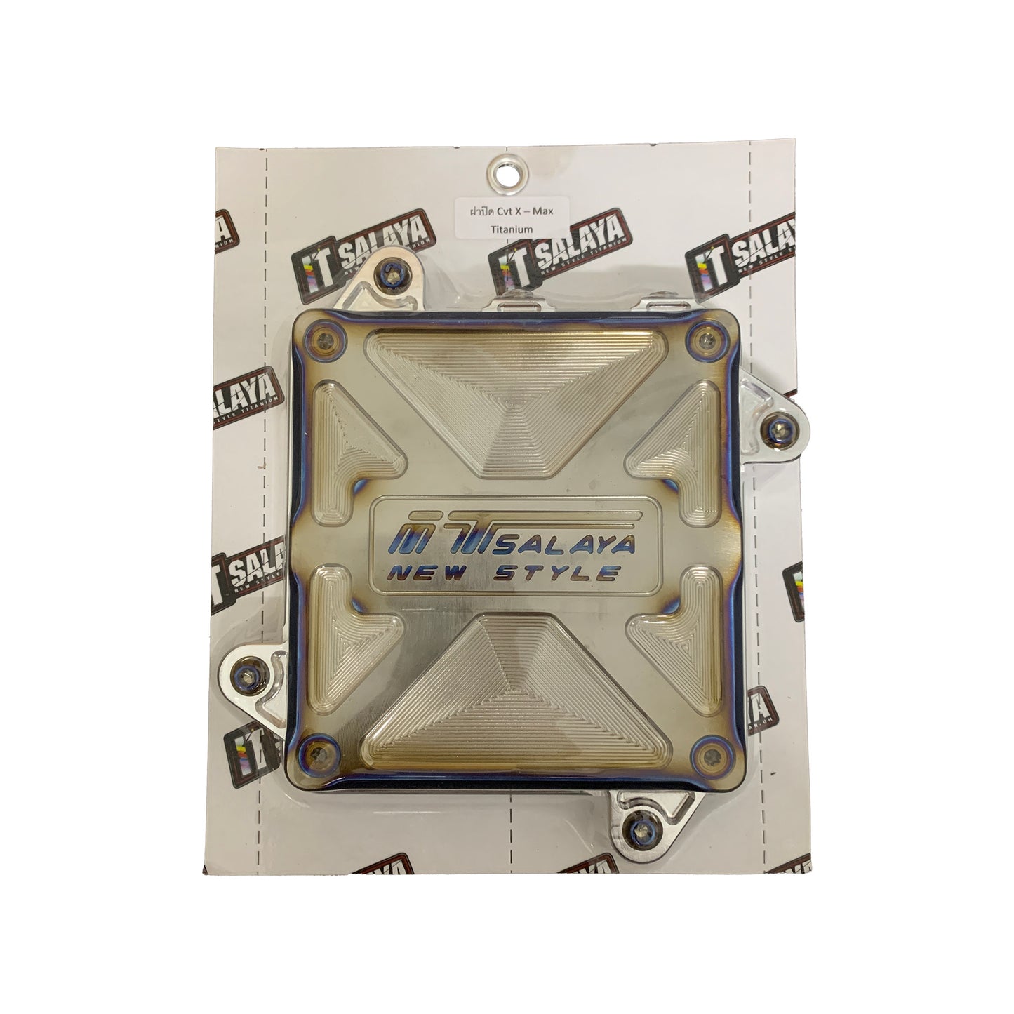 IT Salaya CVT Cover for Yamaha XMAX – Titanium Finish