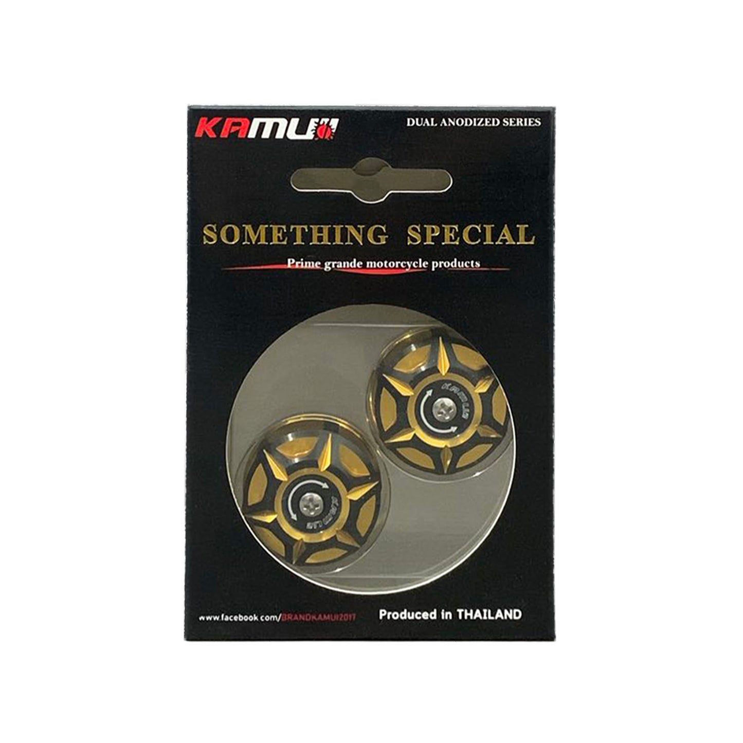 Kamui Dual Anodised Decorative Bolts – 2-Piece Set