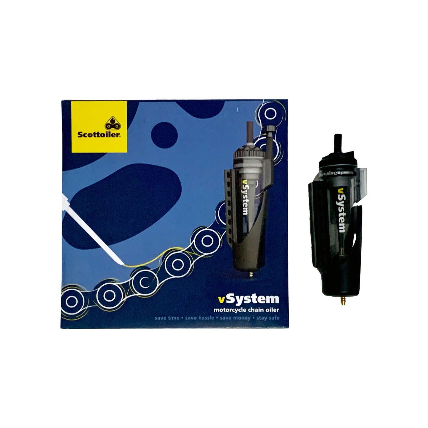Scottoiler V System – Automatic Chain Lubrication, Made Easy