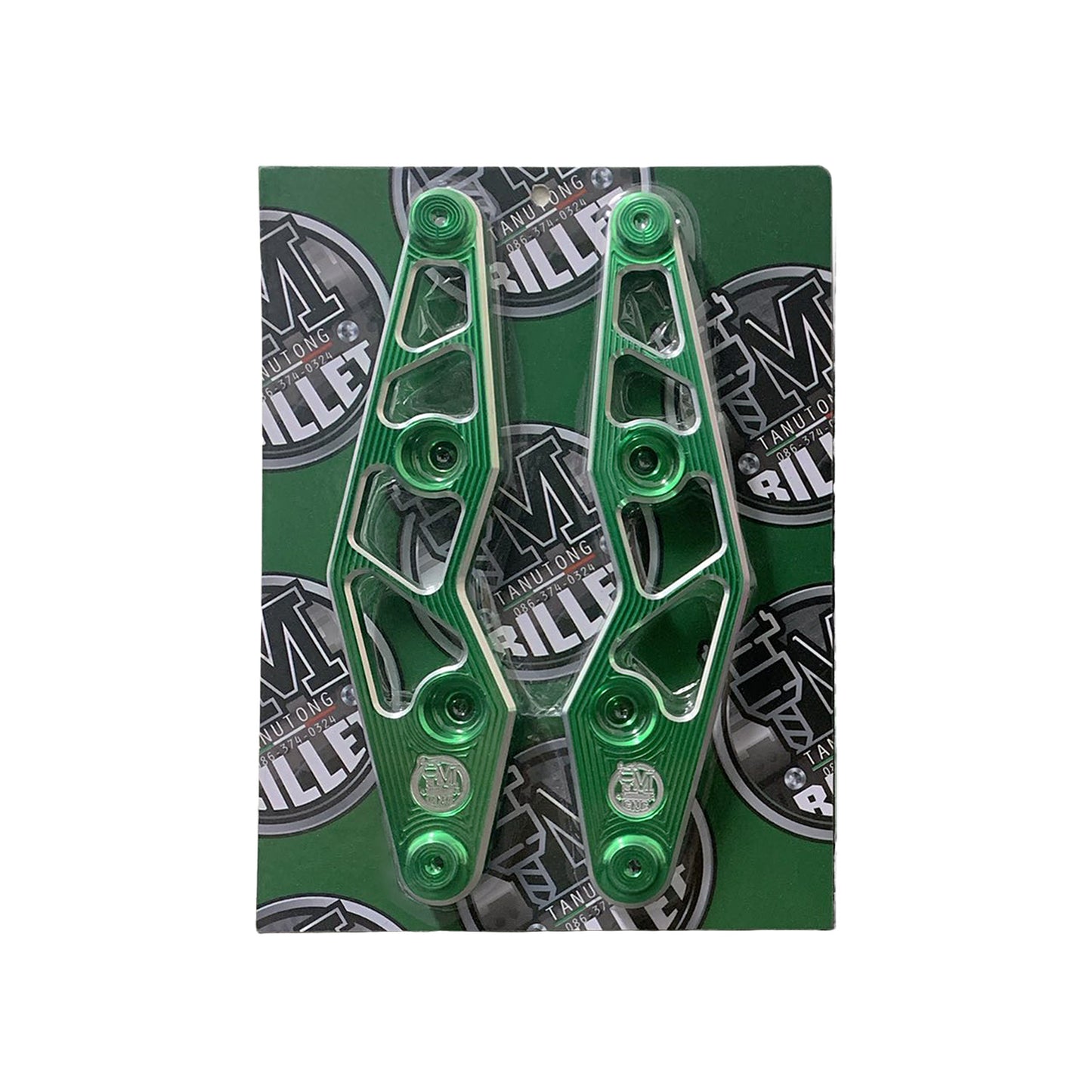 Tanutong Billet CNC Anodised Motorbike Accessories – Custom Arm Brackets (Pair)