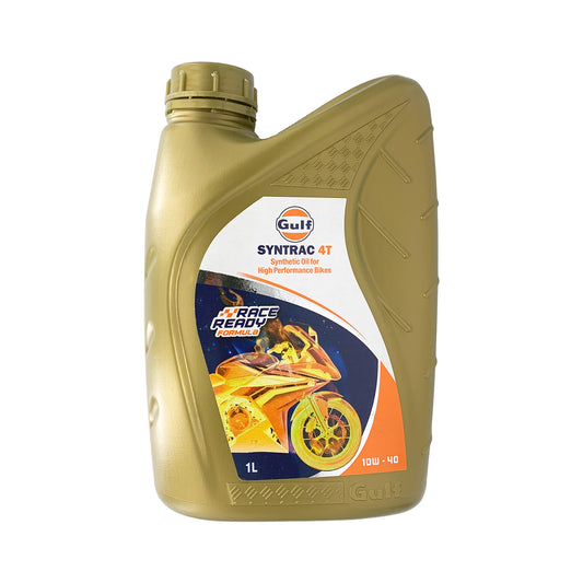 Gulf Syntrac 10W-40 100% Synthetic Engine Oil – 1L Bottle