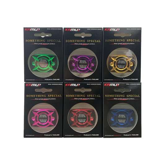 Kamui Dual Anodised Brake Fluid Reservoir Cover – Universal Fit (6 Colours)