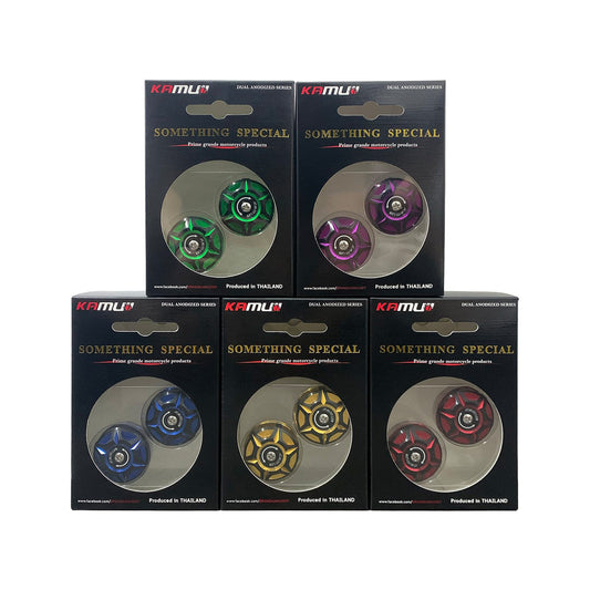 Kamui Dual Anodised Decorative Bolts – 2-Piece Set