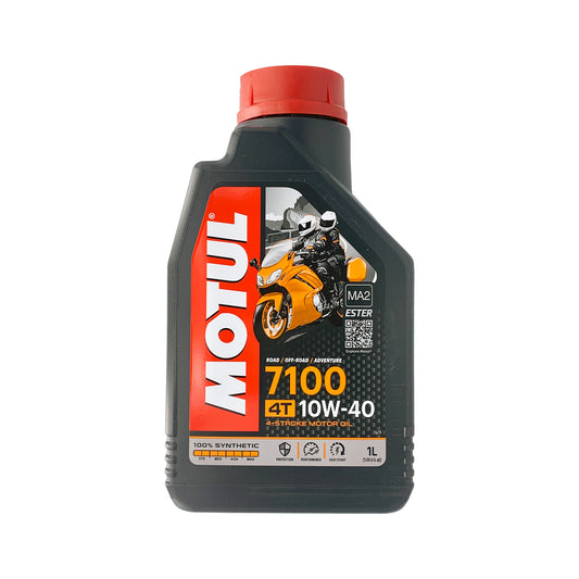 Motul 7100 4T Fully Synthetic Engine Oil – 10W-40 / 10W-50